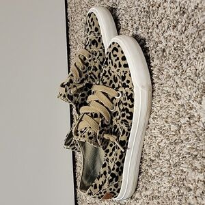 Blowfish leopard slip on